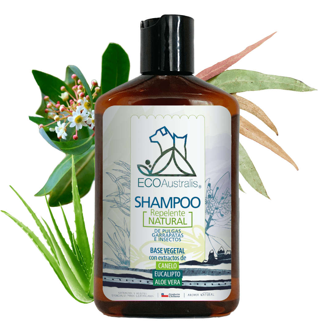Shampoo Repelente contra Pulgas y Garrapatas 250 mL