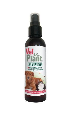 [658325541151] Repelente Natural pulgas garrapatas Spray VETPLANT 135 mL