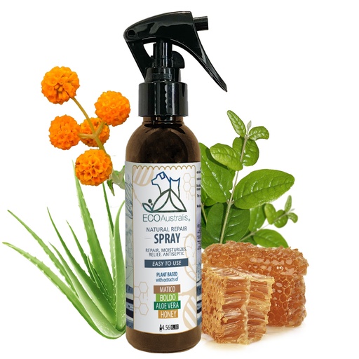 [658325541175] Spray Natural REPAIR Plus Honey ECOAustralis 4.56 floz 135 mL